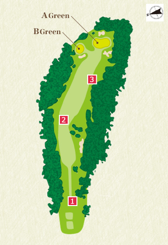 Front Nine (Out) - 2nd Hole Overview