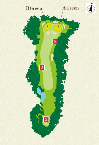 Front Nine (Out) - 4th Hole Overview