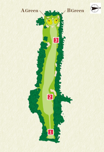 Front Nine (Out) - 5th Hole Overview