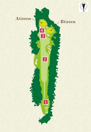 Front Nine (Out) - 6th Hole Overview