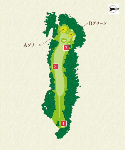 Back Nine (In) 13th Hole Course Overview