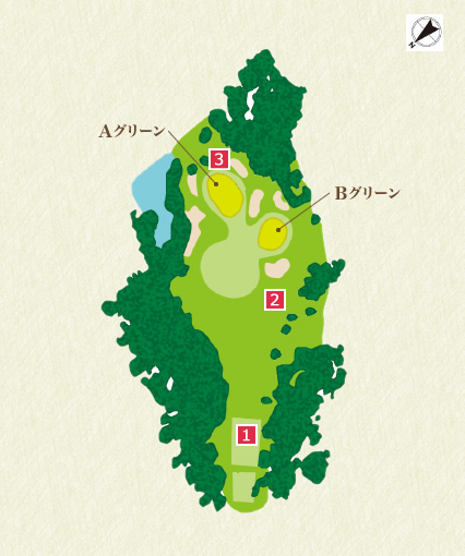 Front Nine (Out) 3rd Hole Course Overview