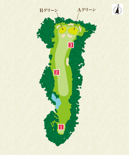Front Nine (Out) 4th Hole Course Overview