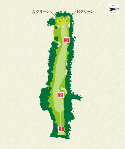 Front Nine (Out) 5th Hole Course Overview