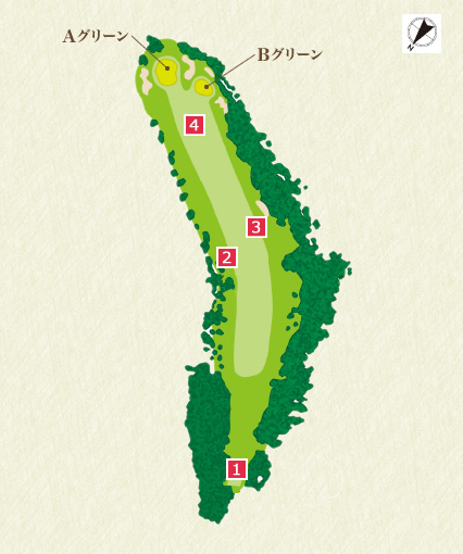 Front Nine (Out) 9th Hole Course Overview